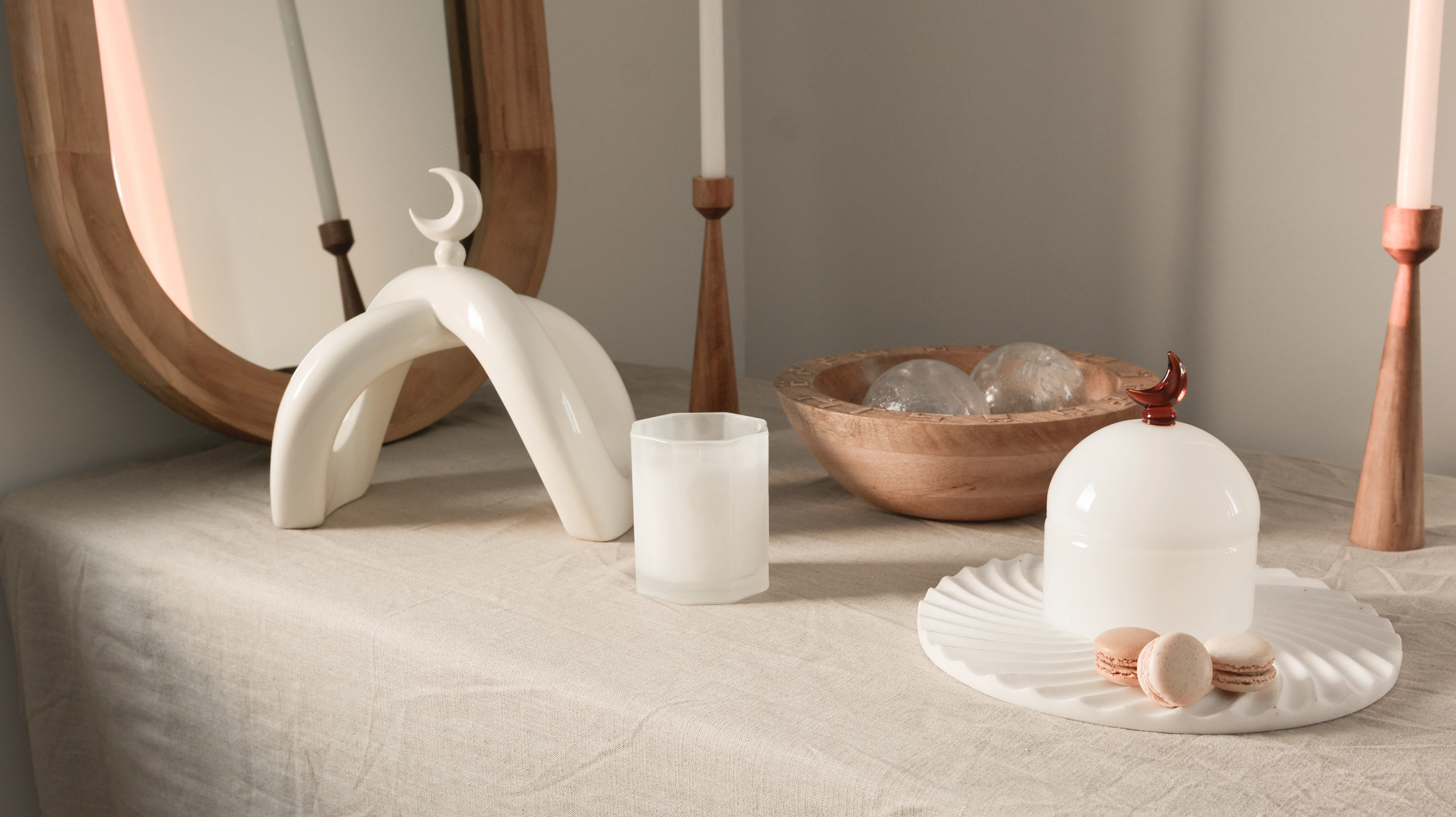 Glass Moon Dome Jar - Fullmoon - Image 3