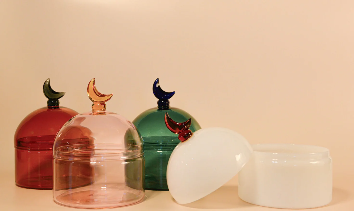 Glass Moon Dome Jar - Fullmoon - Image 6