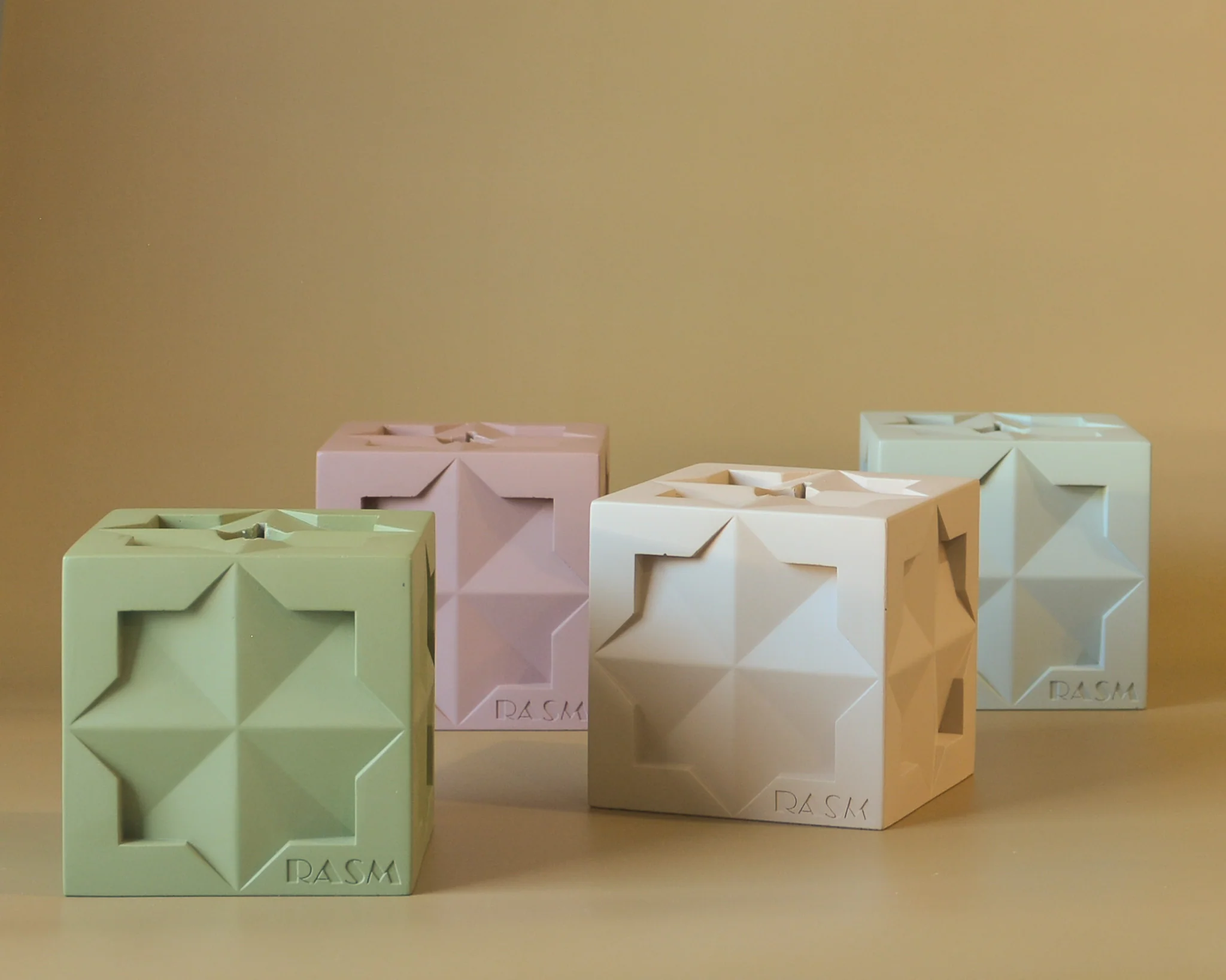 Islamic Geometric Base/Candle Holder - Cube - Image 9