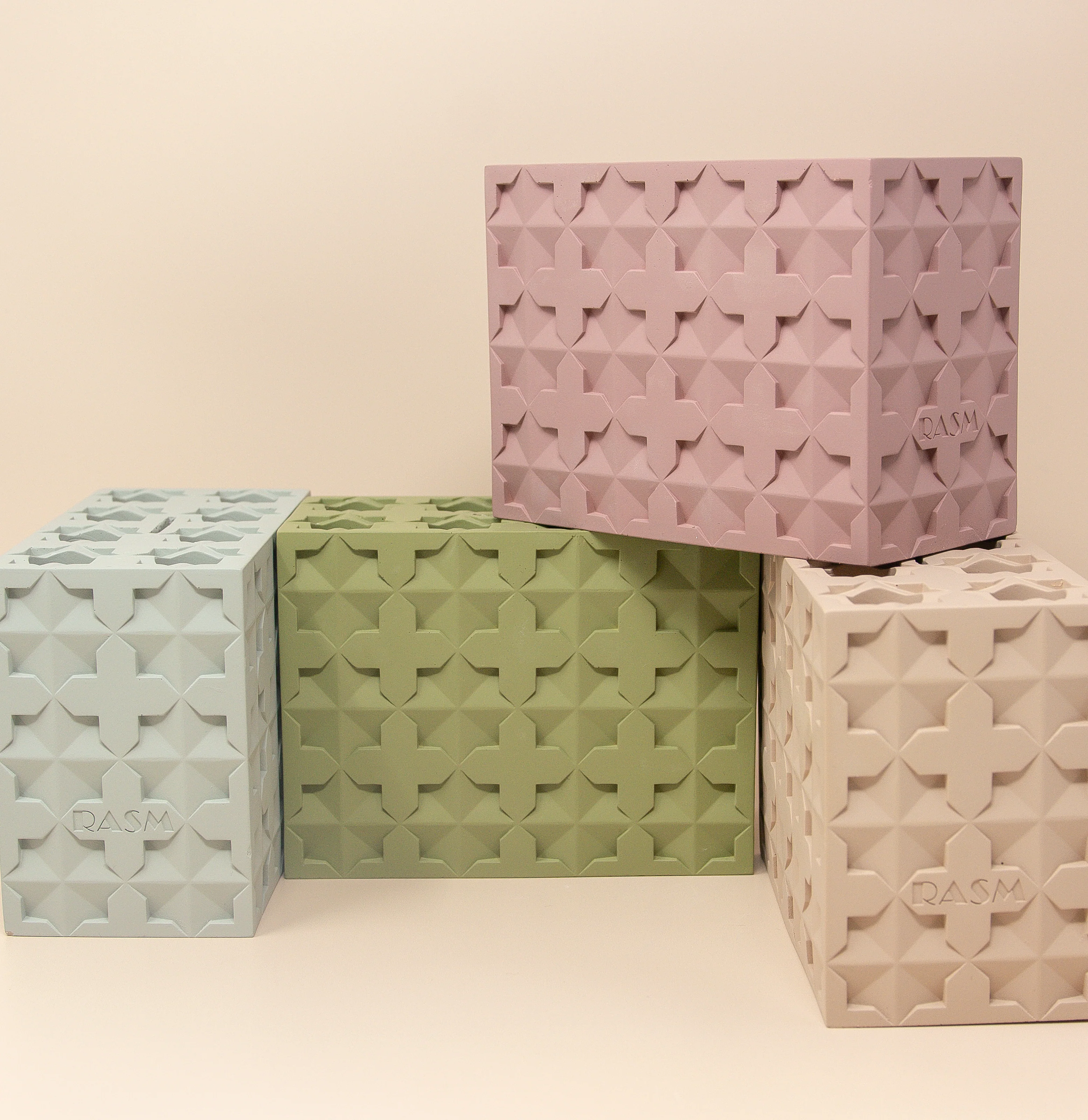 Islamic Geometric Base/Candle Holder - Rectangle - Image 12