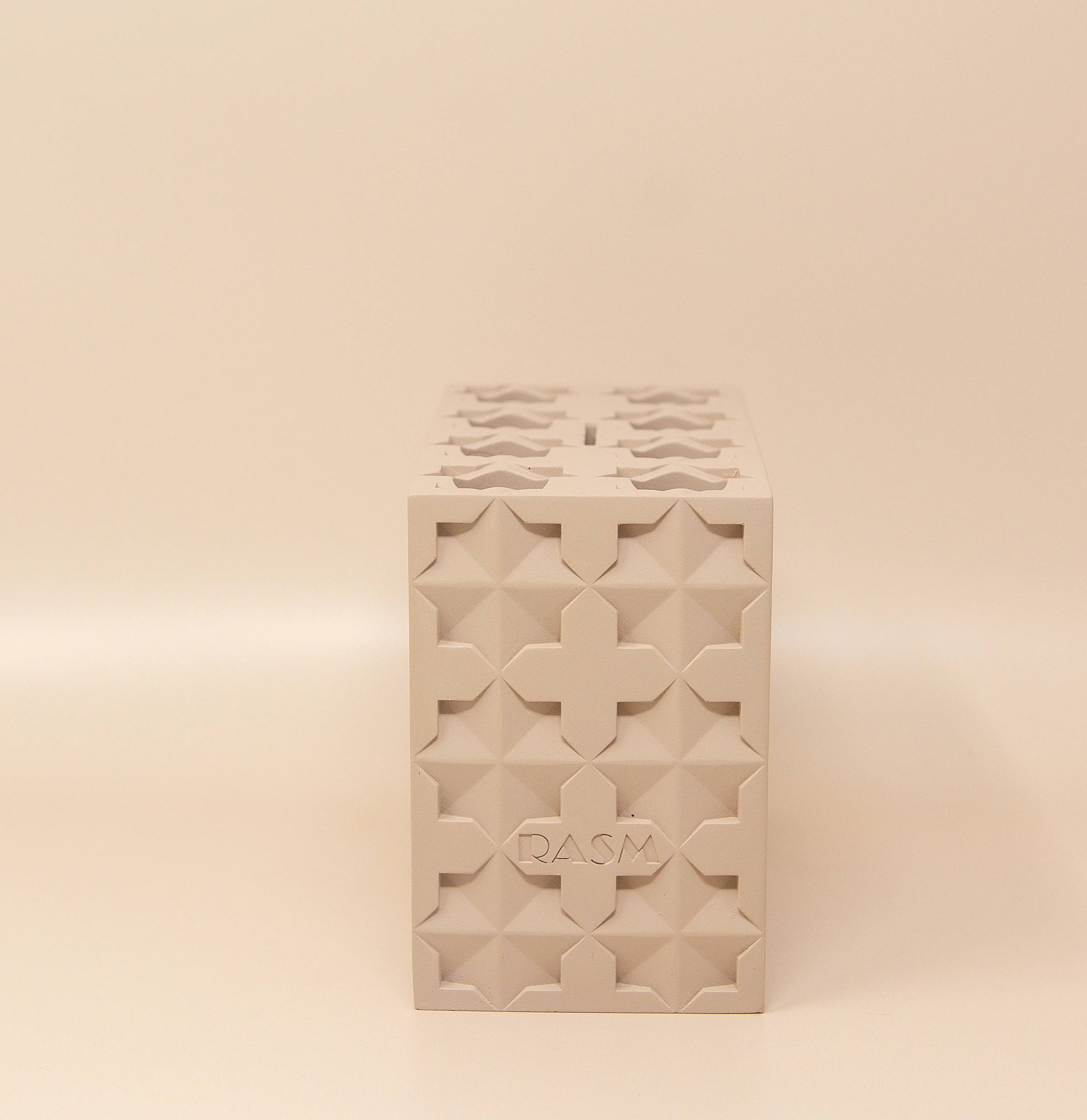 Islamic Geometric Base/Candle Holder - Rectangle - Image 7