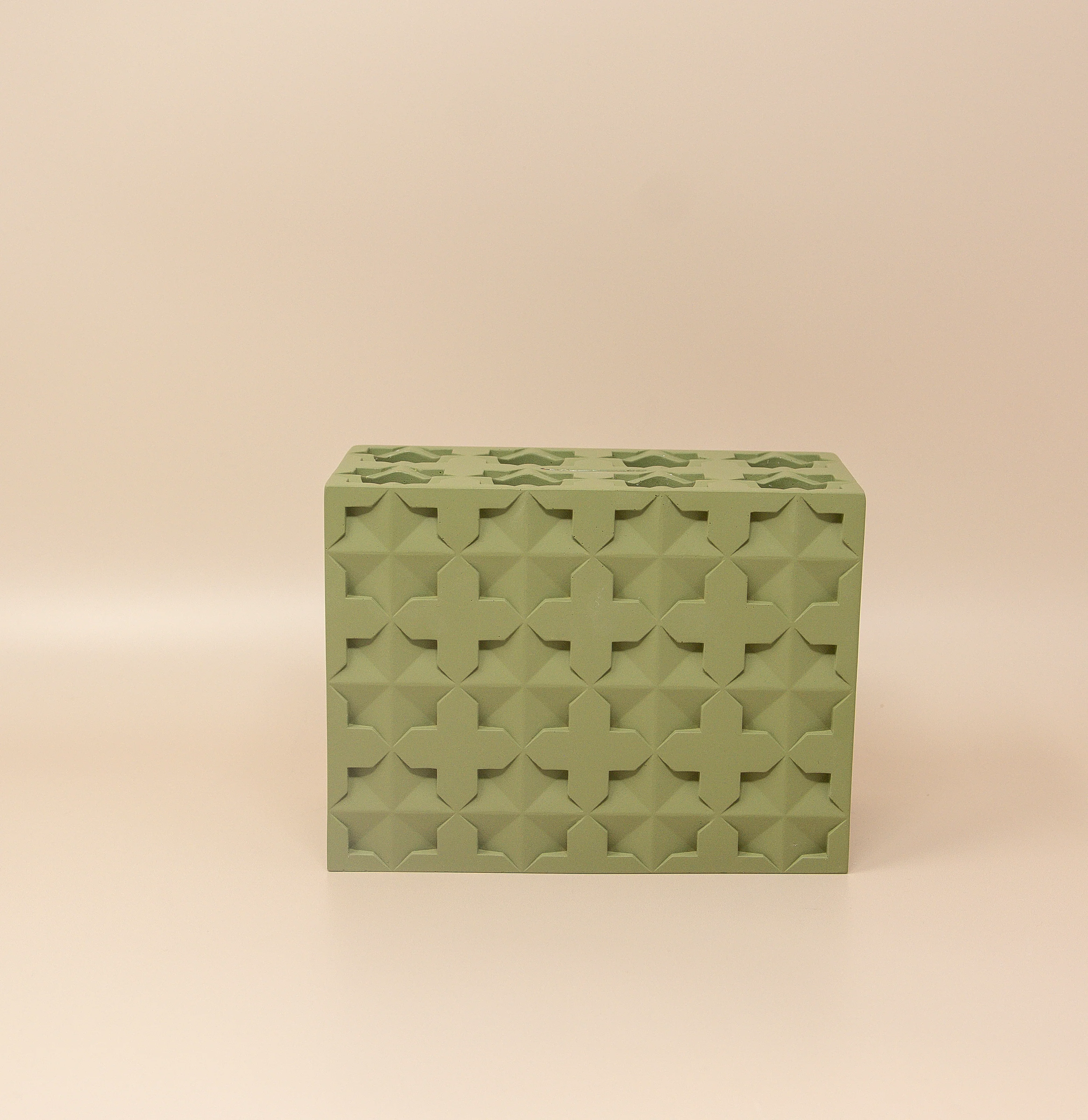 Islamic Geometric Base/Candle Holder - Rectangle - Image 8