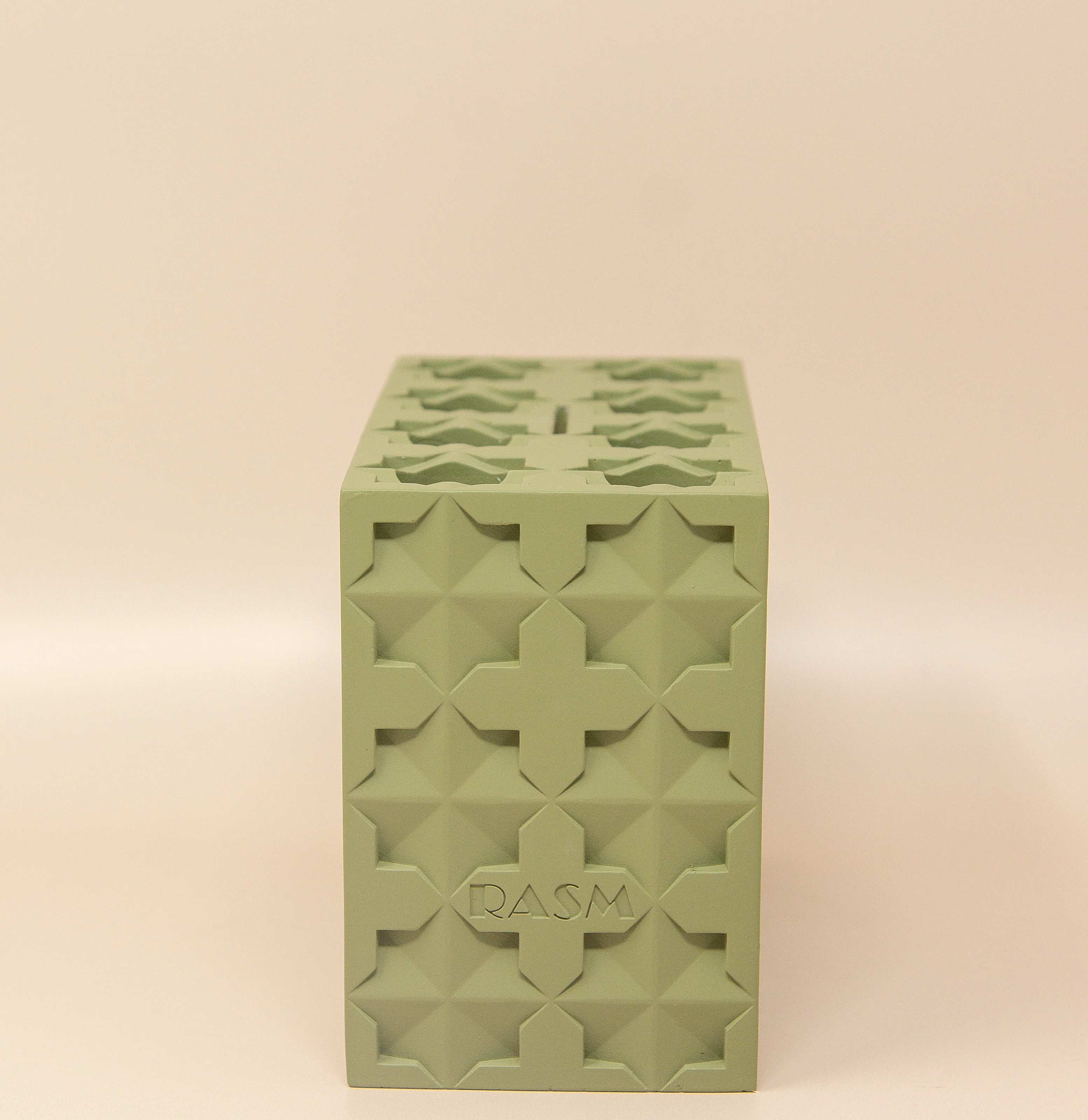 Islamic Geometric Base/Candle Holder - Rectangle - Image 9