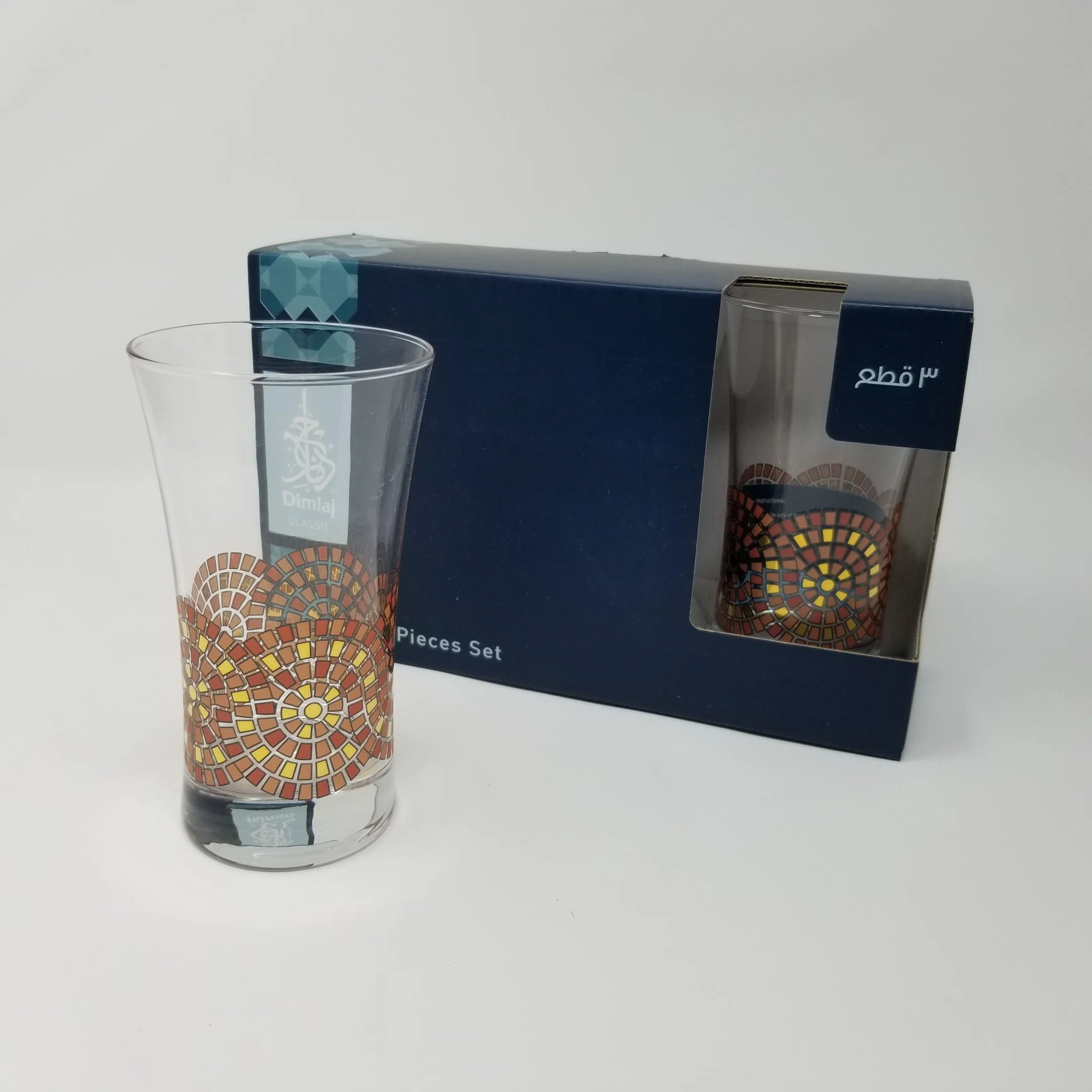 Spiral Mosaic Glasses - Image 3